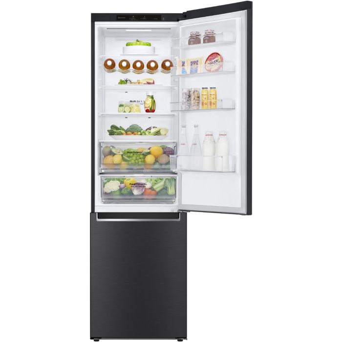 LG Kühl- Gefrierkombination GBB61MCGCN1 Matte Black