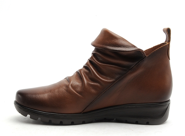 Paula urban boots bottine plates femme 236 marron
