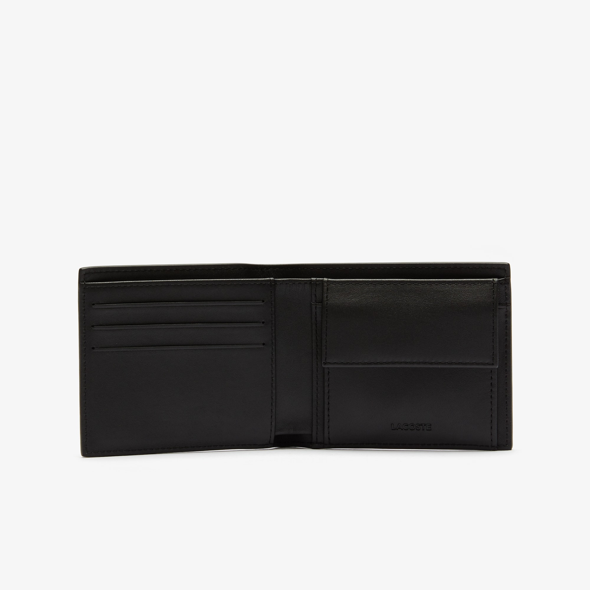 Portefeuille Fitzgerald en cuir Portefeuilles - Noir - Lacoste - Homme