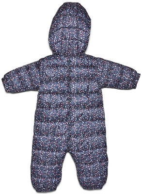 Petite Chérie Atelier Elise Vinterdress Baby, Navy Flower