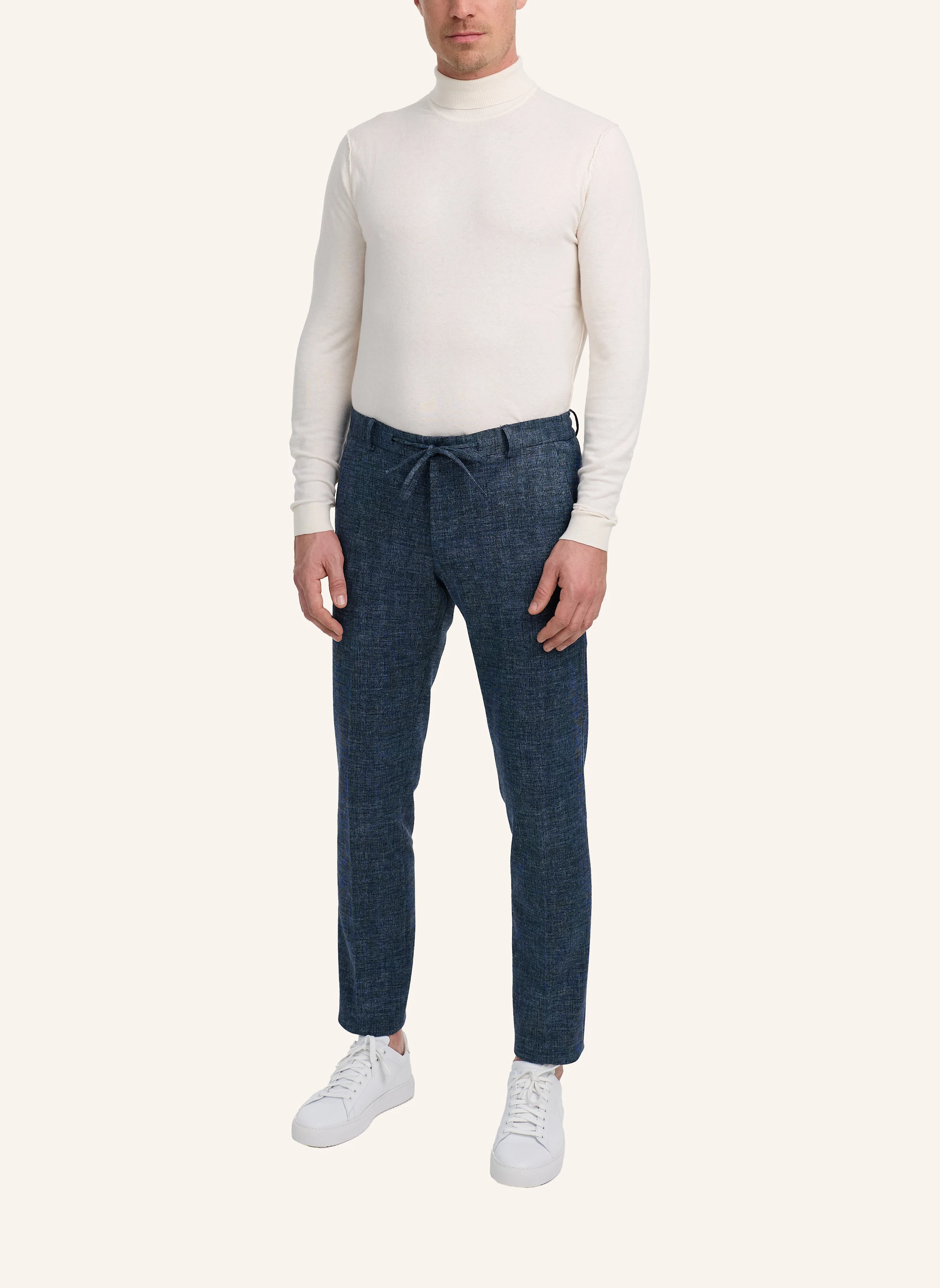 ZUITABLE Anzughose DISPARTAFLEX Slim Fit aus Jersey