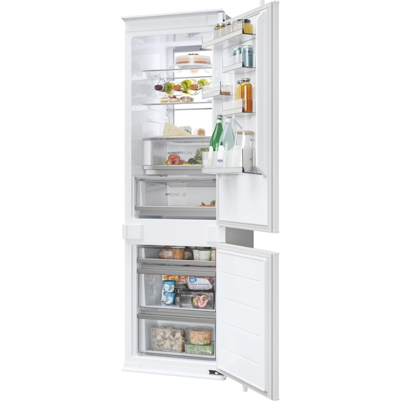 Réfrigérateur congélateur en bas Haier hbw7518dt - combine encastrable 177 cm
