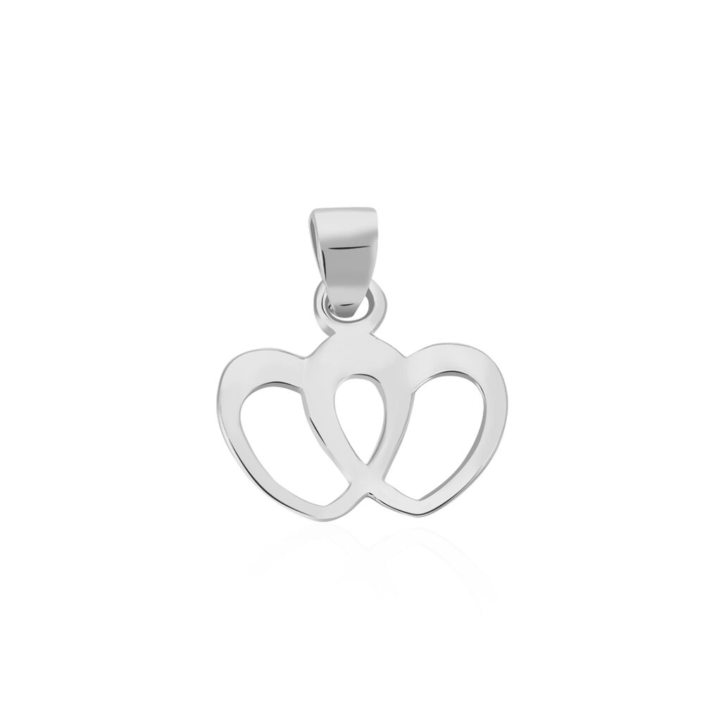 Pendentif Lehinaae Argent Blanc