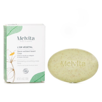 Melvita L'Or Vegetal Organic Exfoliating Smoothing Body Soap