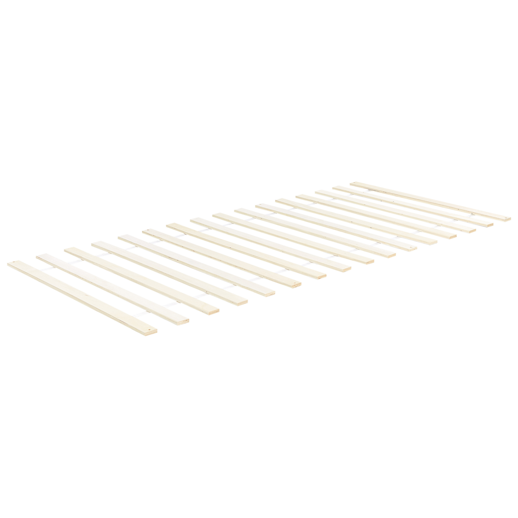 Beliani - FLORAC - Eenpersoonsbed - Wit - 90 x 200 cm - Dennenhout