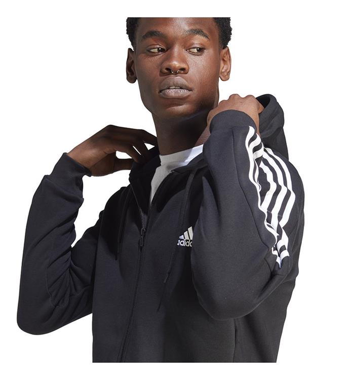 adidas Men Essentials Fleece 3-Stripes Ritshoodie