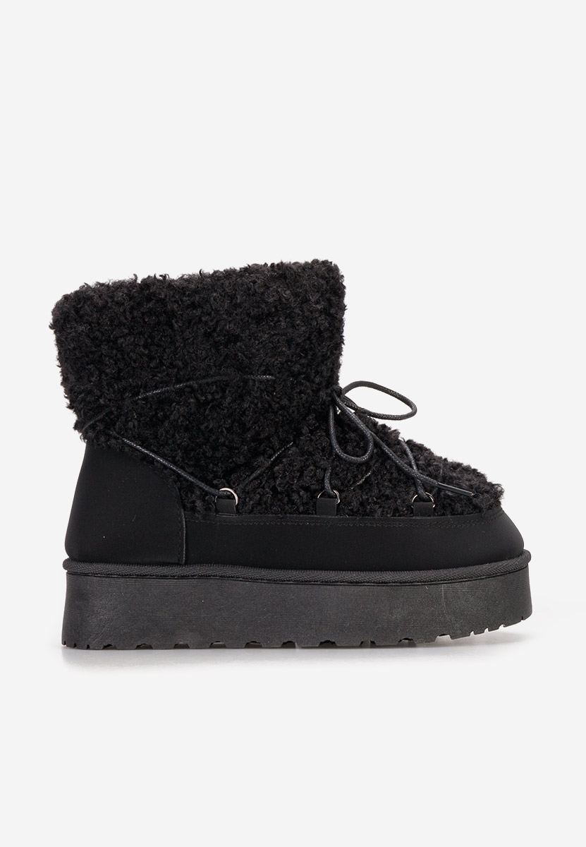 Bottes de neige femme noires Donata