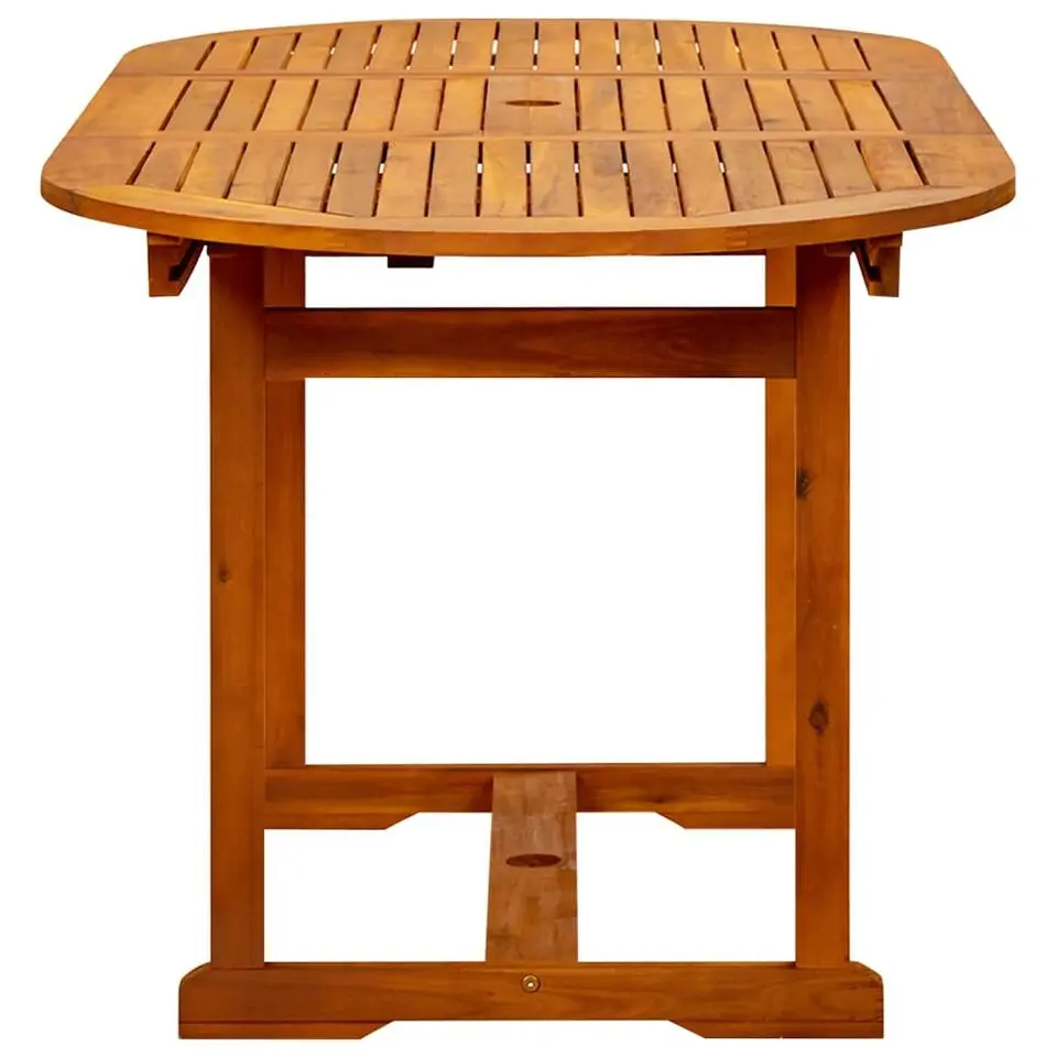 vidaXL - Eettafel - Bruin - Acaciahout - 170 x 80 x 75 cm