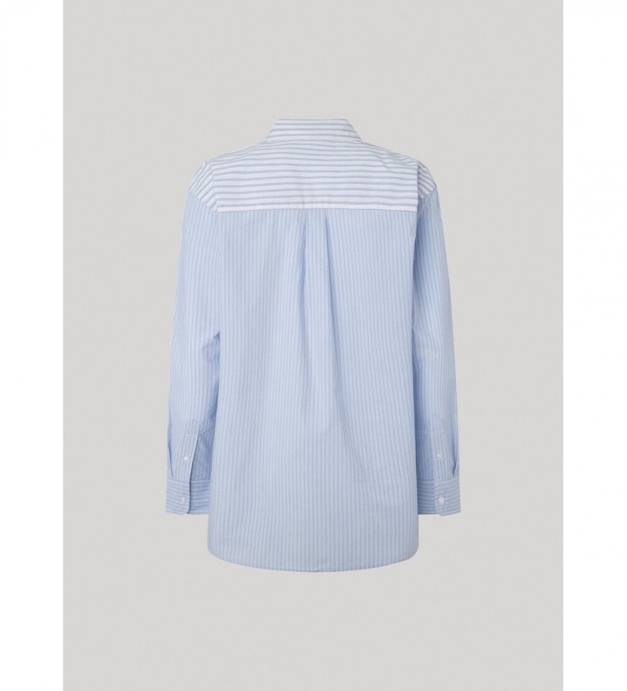 Camisa azul Ivanka da Pepe Jeans