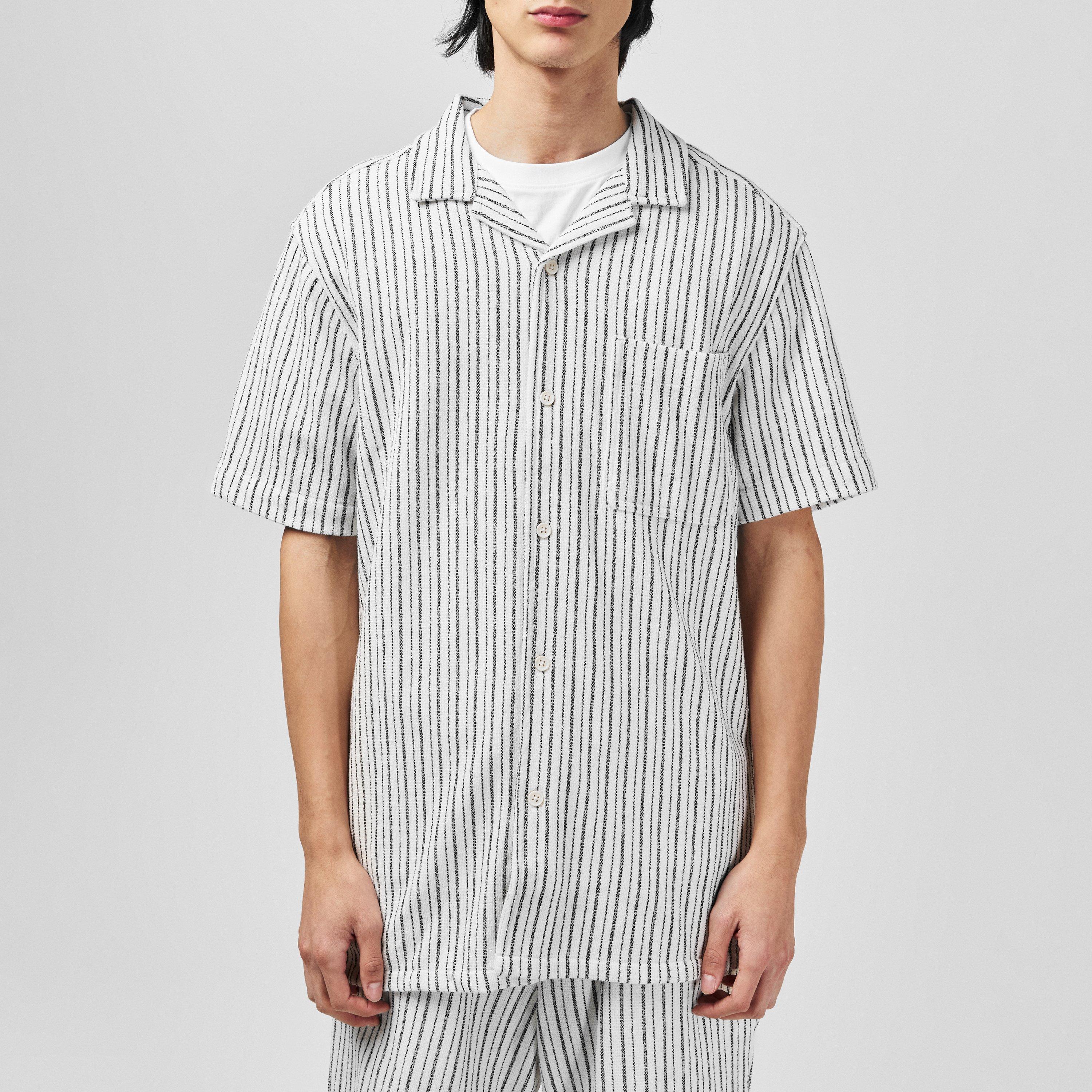 Fabric Stripe Shirt