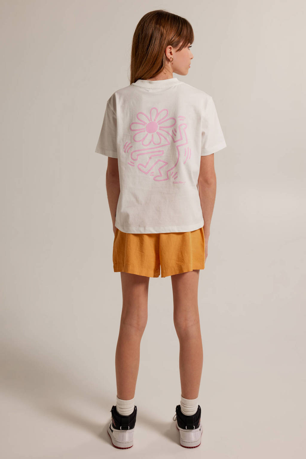 America Today T-shirt met backprint
