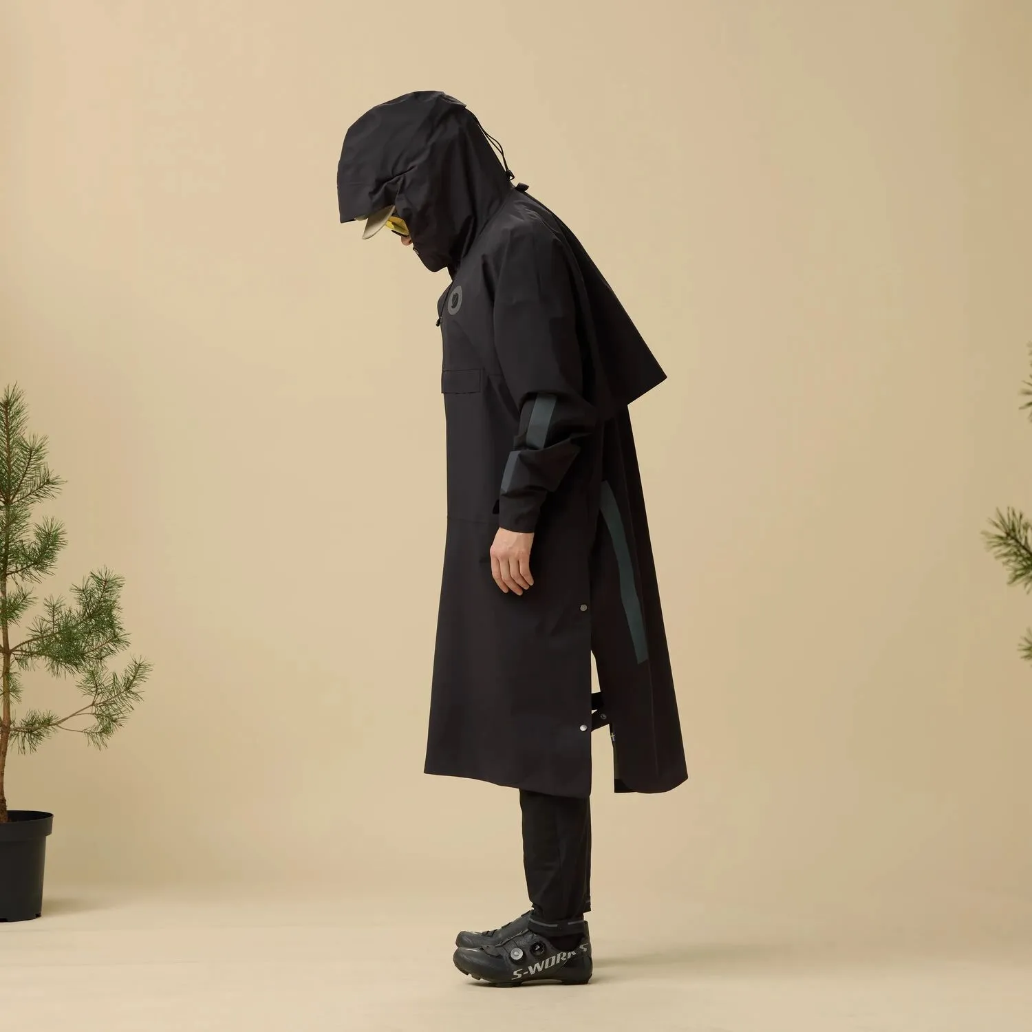 Fjällräven Hoja Rain Poncho Black
