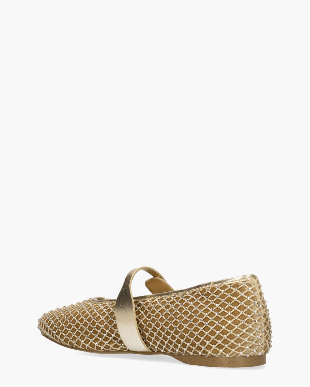 Steve Madden Rejoice-R Flat Shoe Goud Damesballerina's