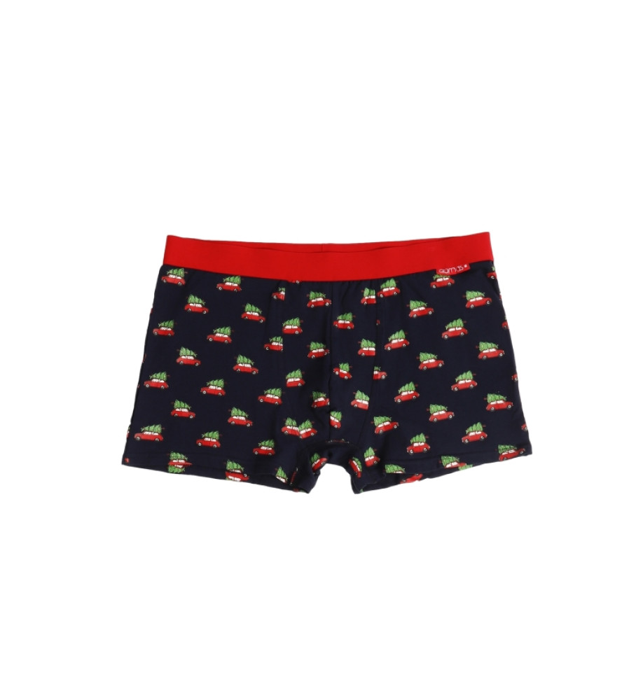 Admas Boxer Árvore de Natal Marinha