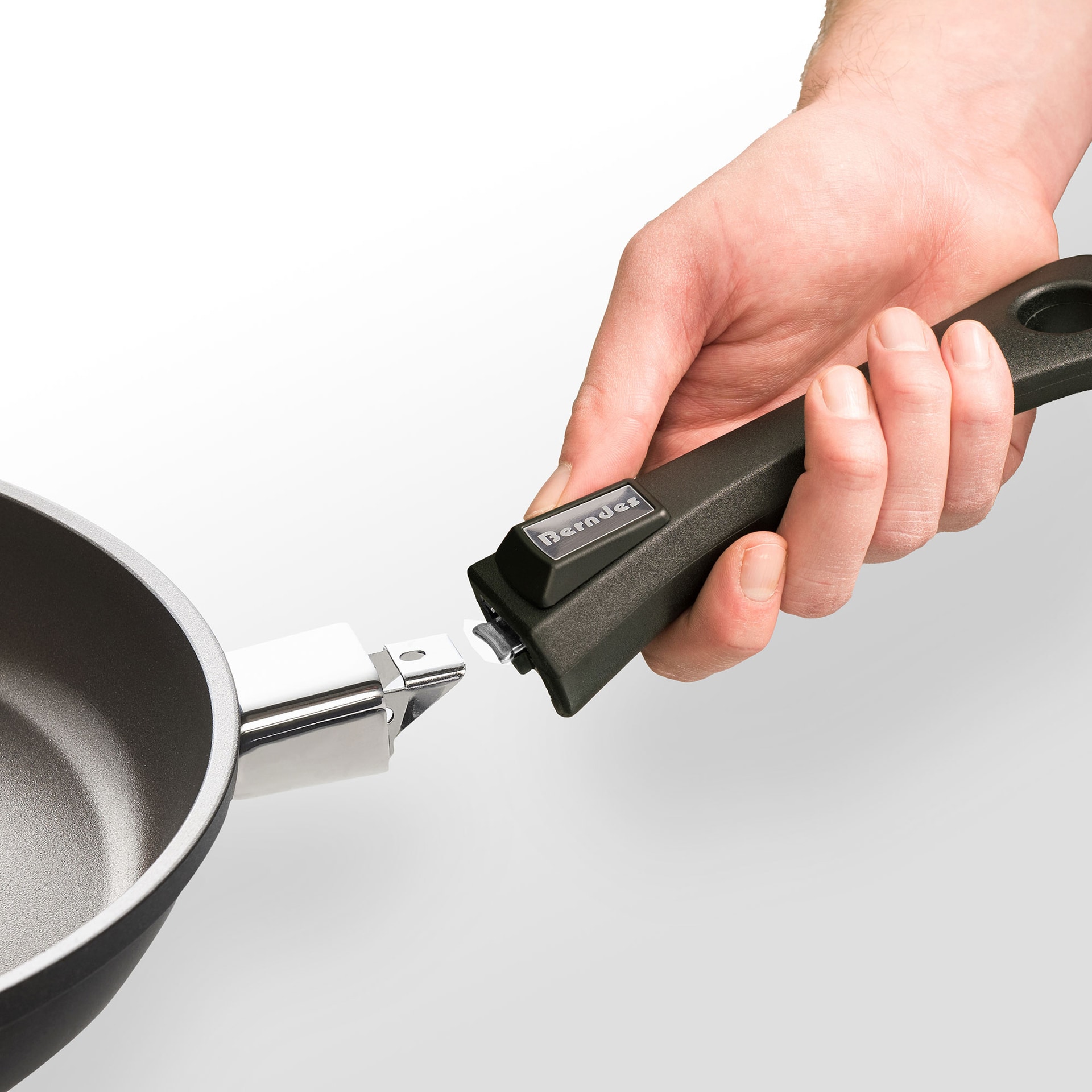 Berndes Bratpfanne PRO VARIO CLICK 20 cm abnehmbarer Griff schwarz