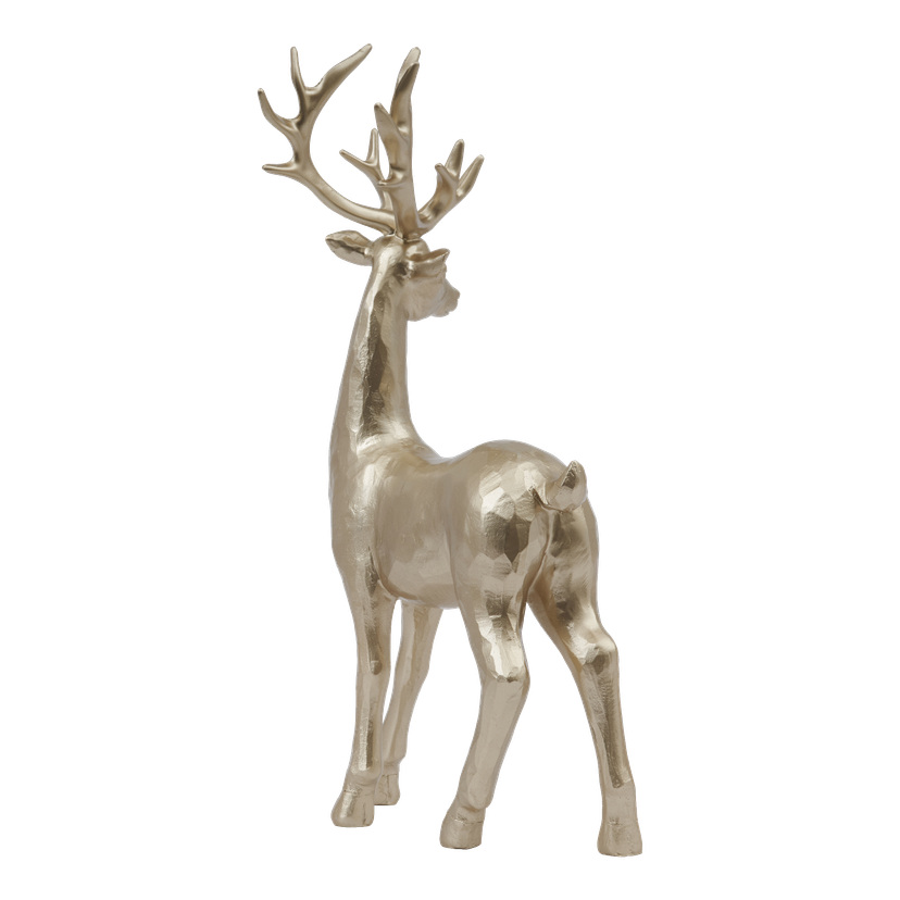 Stående hjort 30 cm