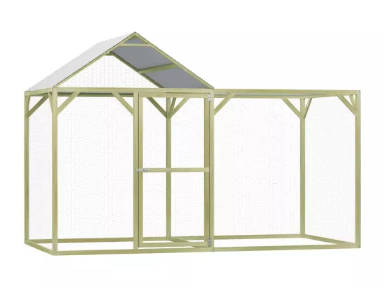 Poulailler 3x1,5x2 m Pinède imprégnée