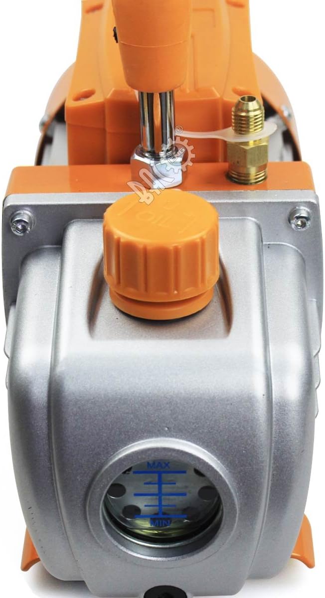 BACOENG Pompe a Vide Climatisation, Kit Recharge Climatisation et Pompe à Vide Frigoriste, pour Système de Réfrégération et Climatisation R410A R134a R407C R32