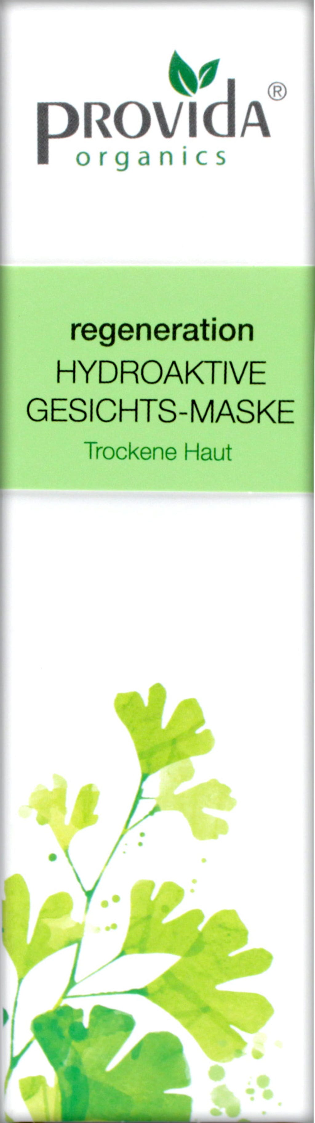 provida organics  Hydroaktive Gesichtsmaske, 50 ml