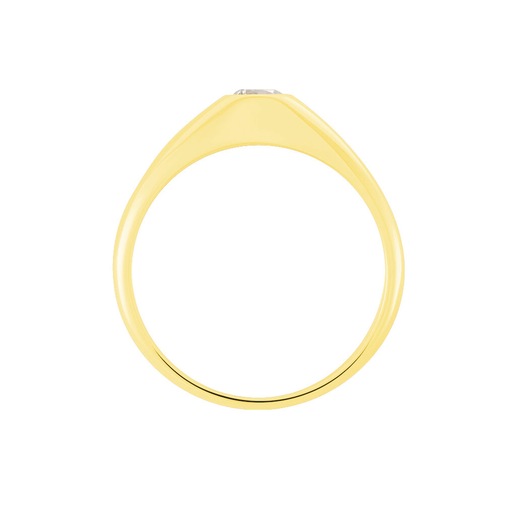 Chevaliere Or Jaune maxime Oxyde