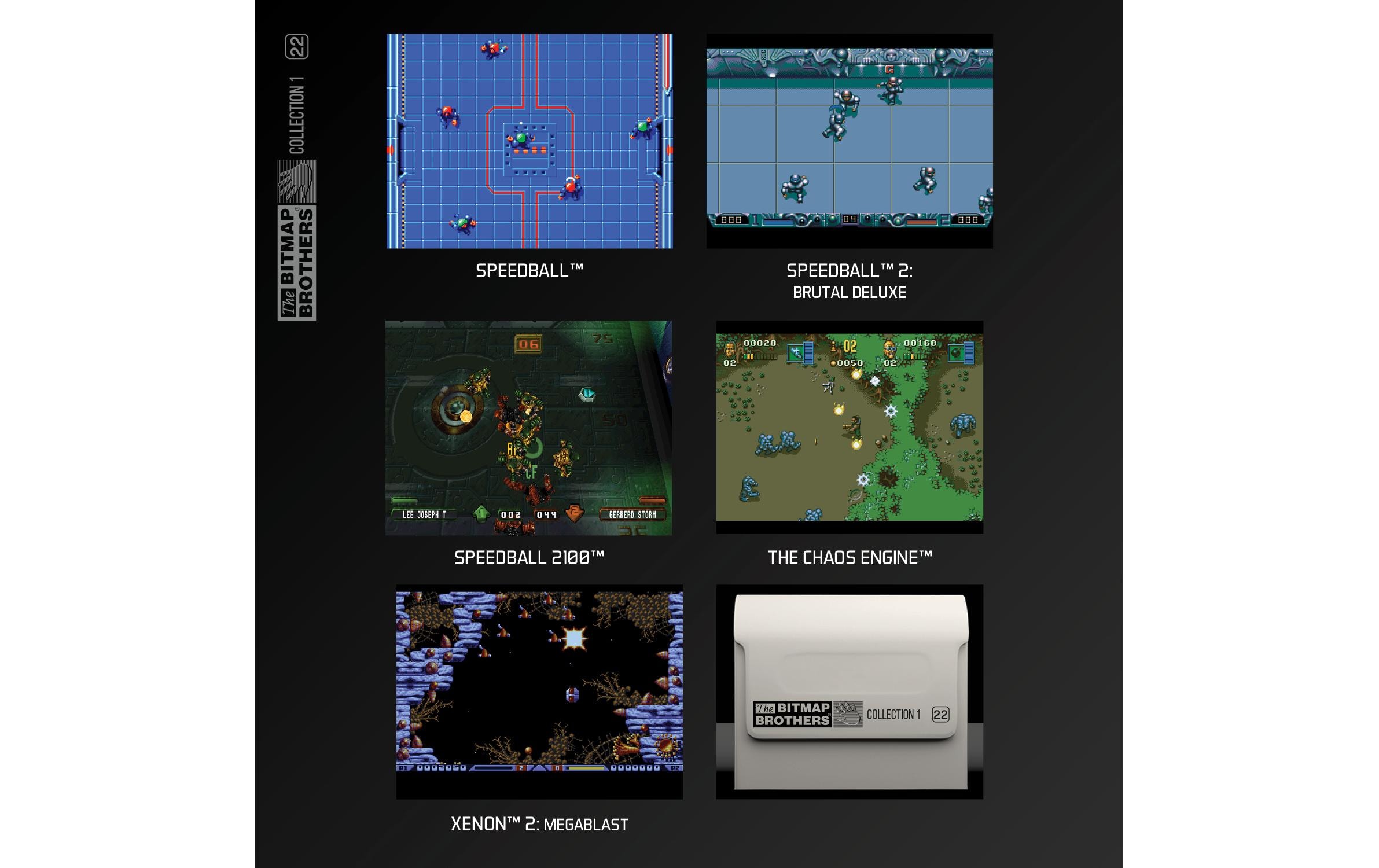 The Bitmap Brothers Cartridge 1Nostalgische Retro-Spiele