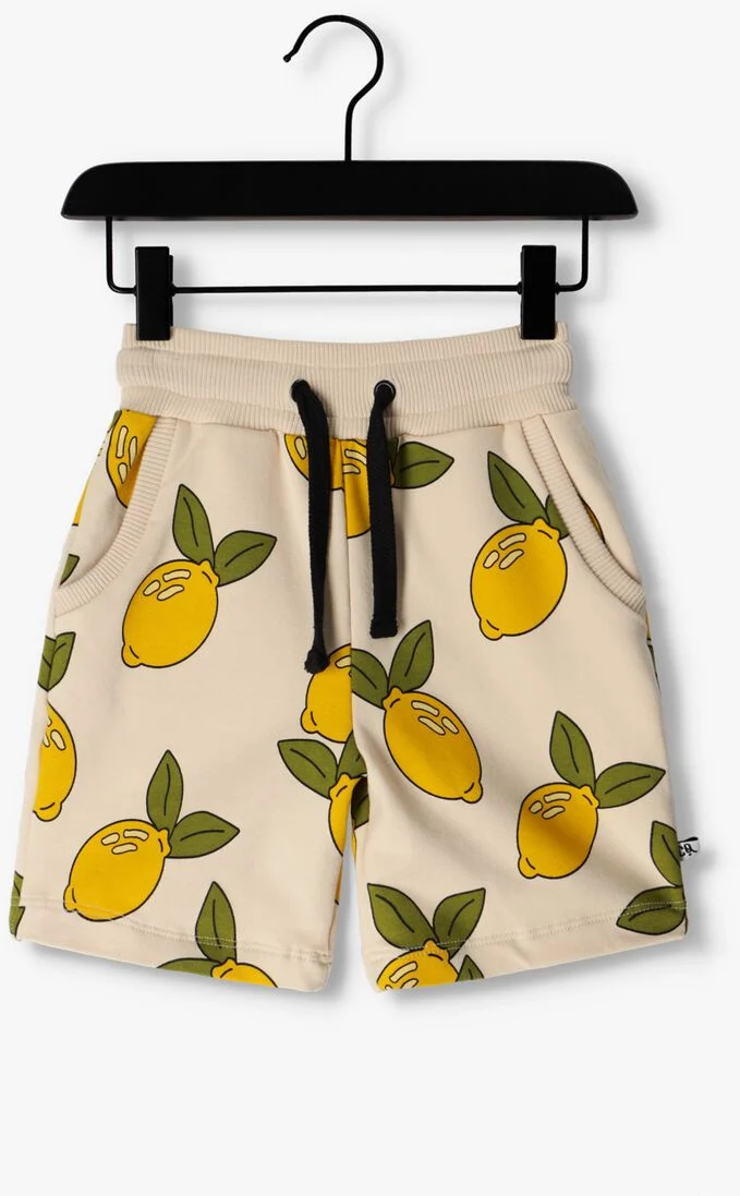 CARLIJNQ gebroken wit carlijnq korte broek lemon - bermuda