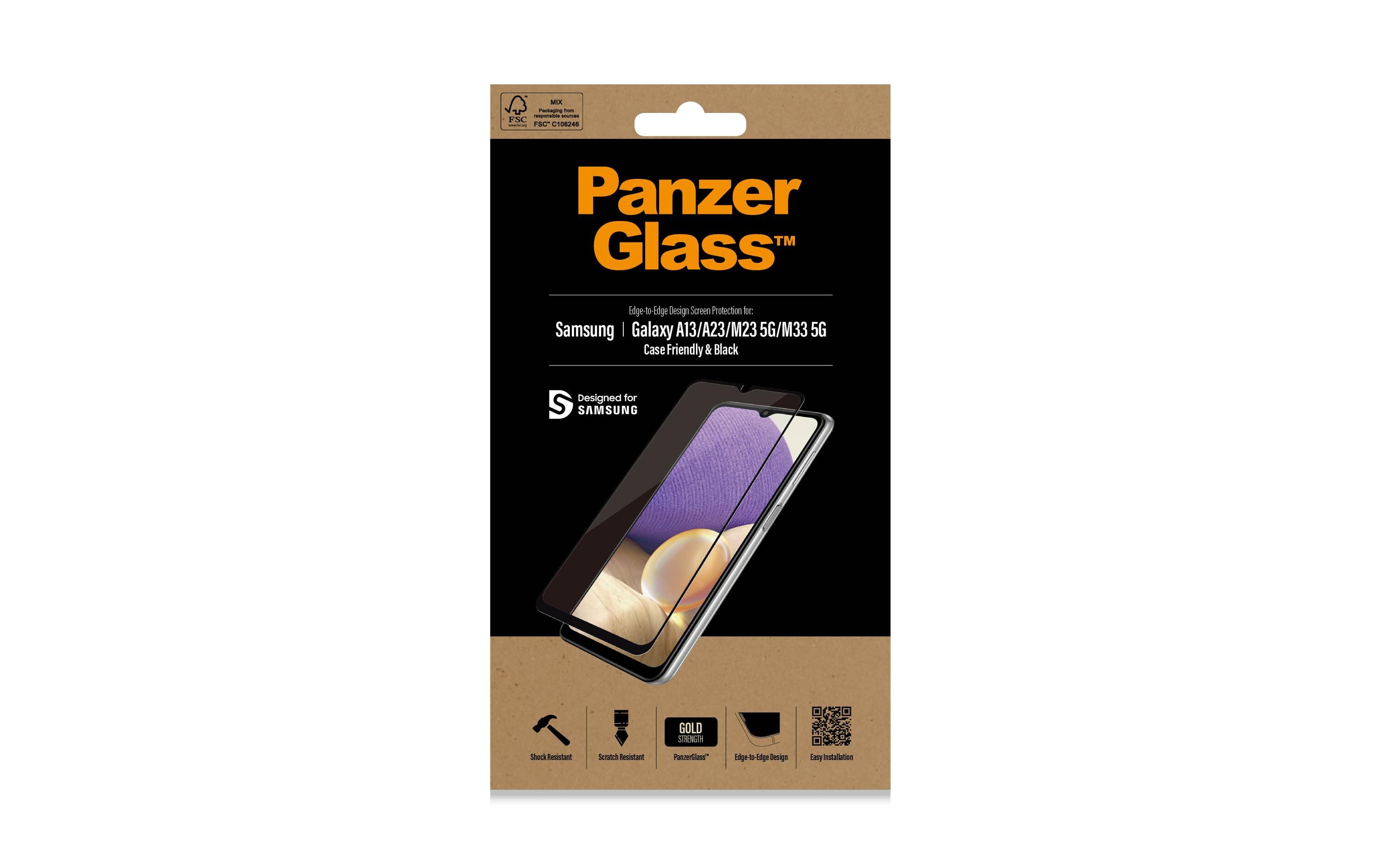 Displayschutz Case Friendly Samsung Galaxy A13Display-Schutzfolie für das Samsung Galaxy A13
