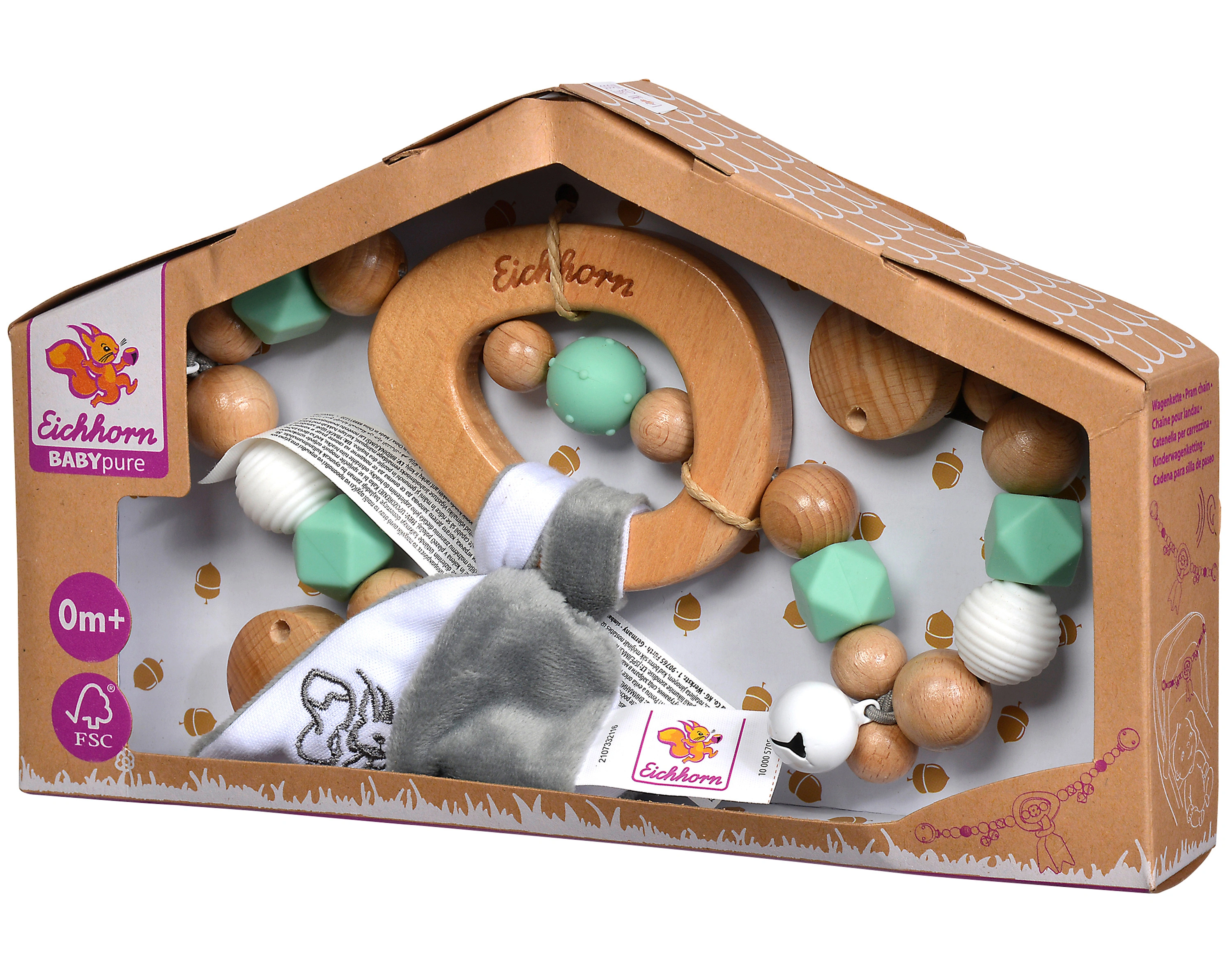 Wagenkette BABY PURE aus Holz