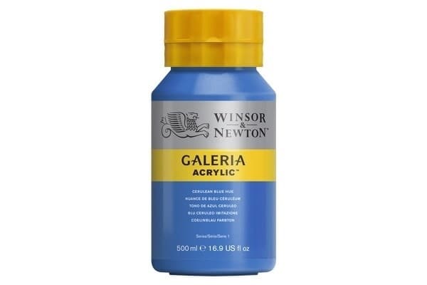 WINSOR Galeria Acrylic 500Ml Cerulean Blue Hue 138