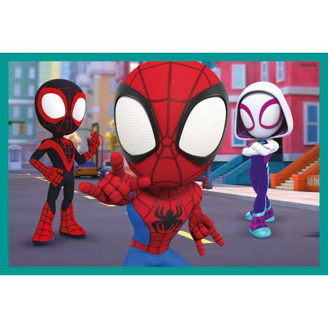 Spidey und seine Superfreunde - Würfelpuzzle - 6 Teile