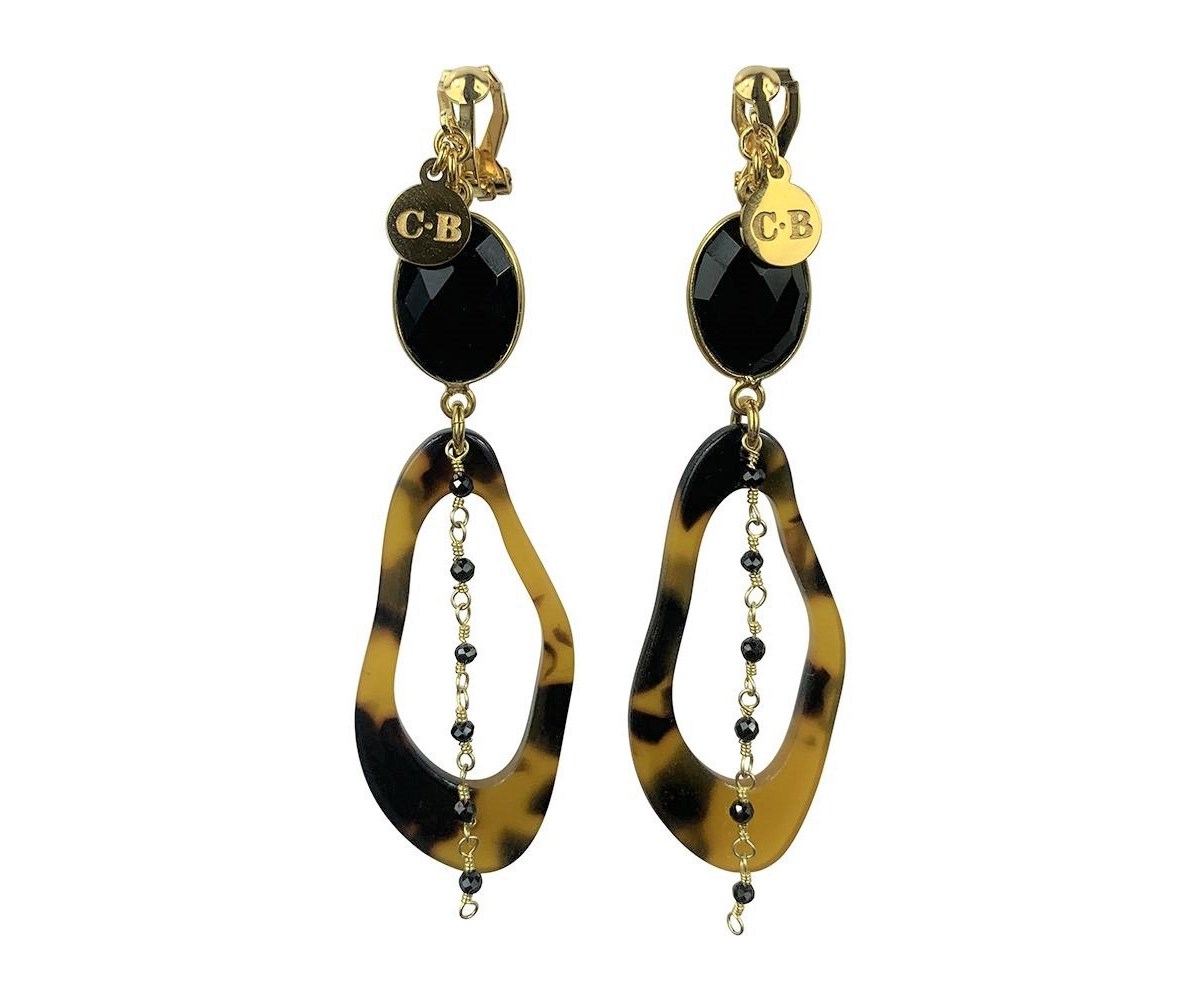 Boucle d'oreilles Clip Johanna doré
