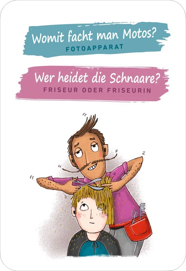 Kartenspiel LUSTIGES QUATSCHQUIZ