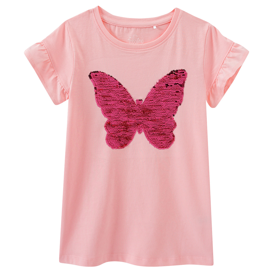 Topolino Mädchen T-Shirt aus Bio-Baumwolle rosa