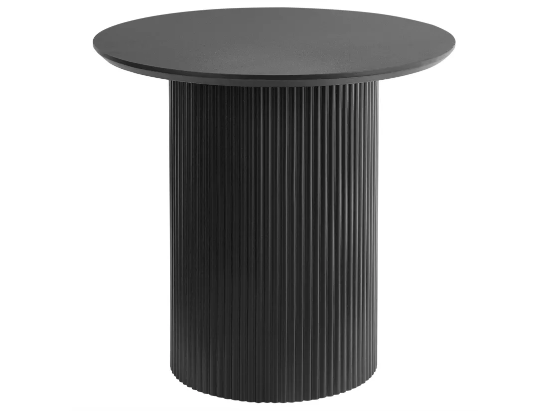 Table d'appoint noir LEONA