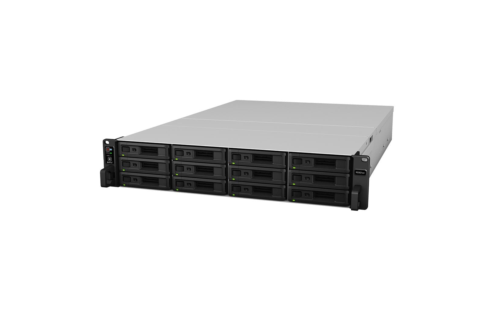 NAS RackStation RS3621xs+ 12-bay<br>Beschleunigung von Workloads in Unternehmen mit Datenschutz derEnterprise-Klasse