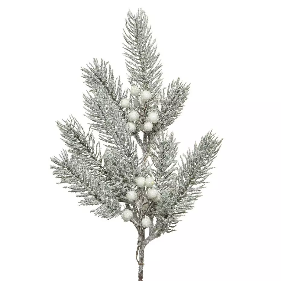 Branche de sapin (36 cm) Grindelwald enneigé