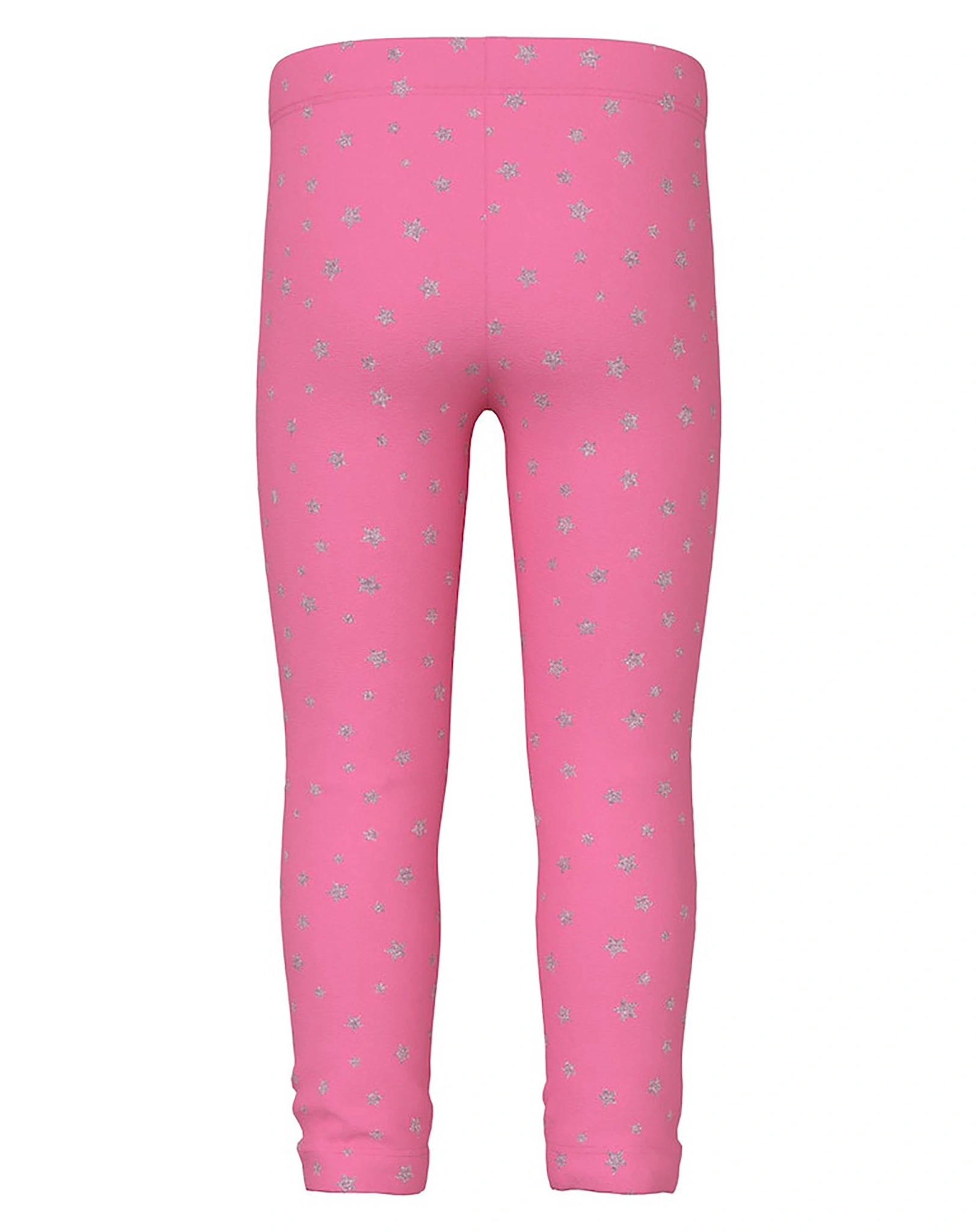 Leggings NMFVIVIAN - STARS in pink cosmos