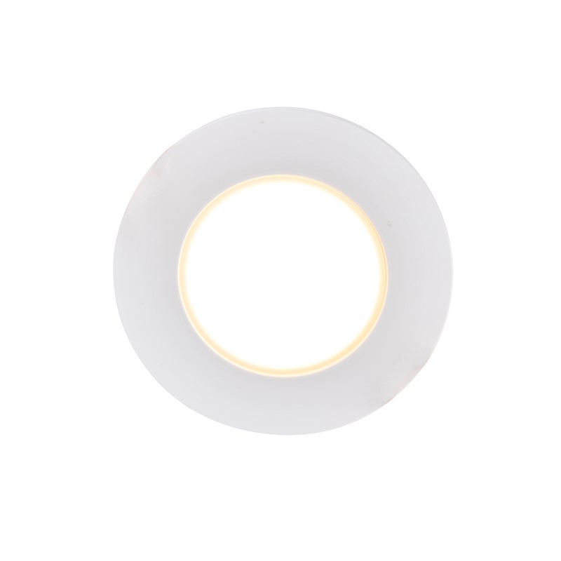 Witte inbouwspot inclusief LED, 3-traps dimbaar, IP65 - Blanca