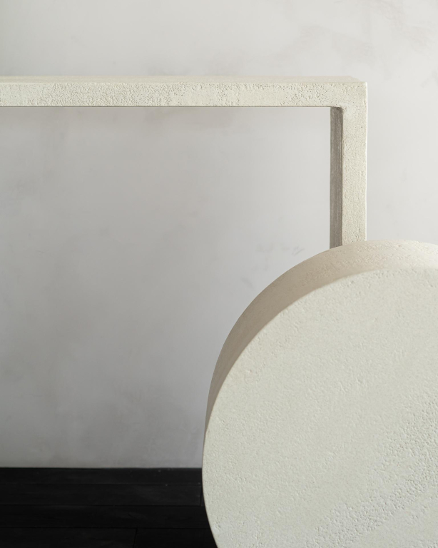 Ethnicraft Elements sidetable 120x40 Off-White