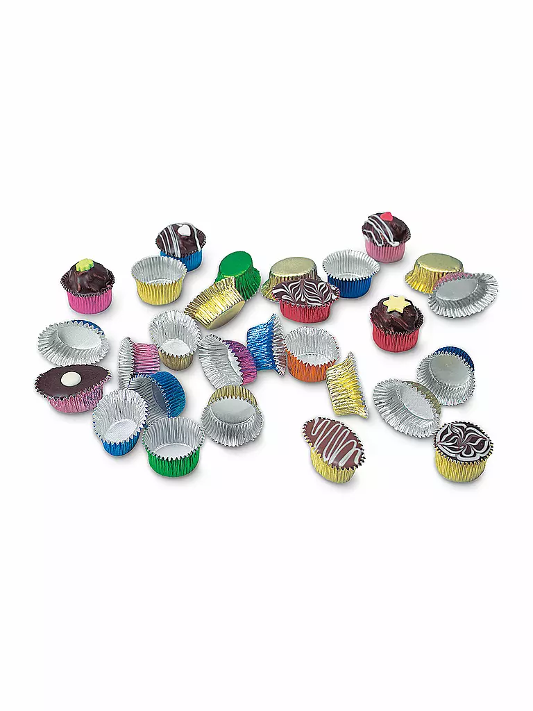 STAEDTER Pralinenkapseln - Rund & Oval - 50 Stück bunt