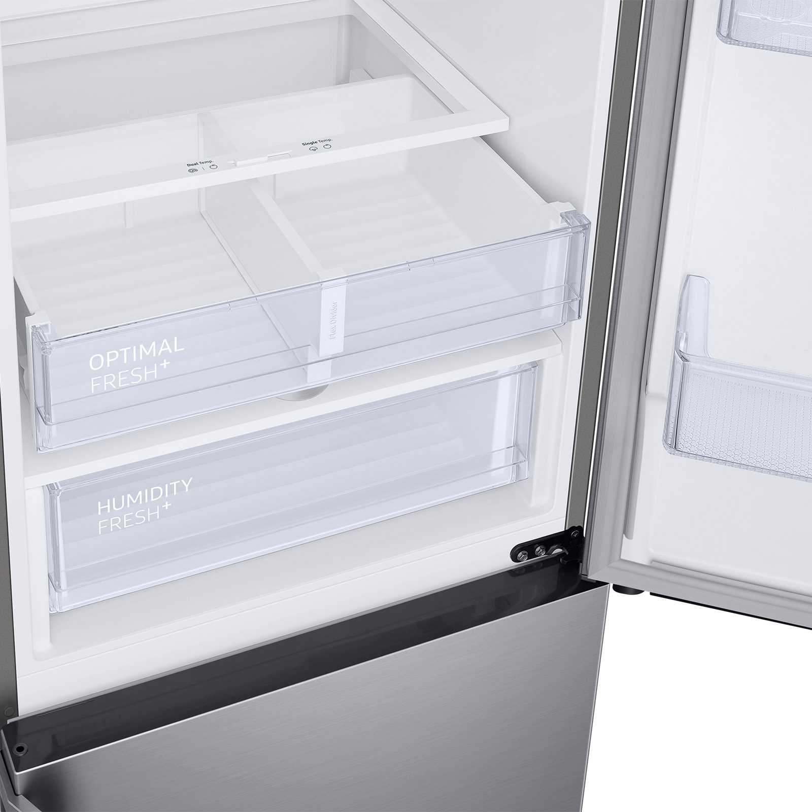 SAMSUNG Kühl-/Gefrierkombination RL34T665ES9/EG - Edelstahl - E