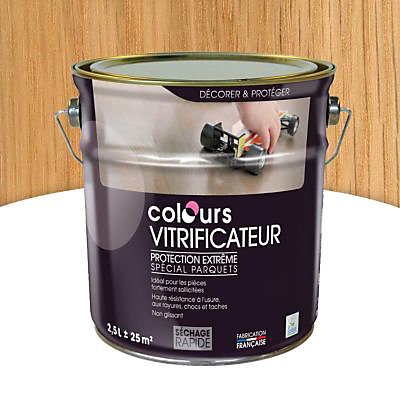 Vitrificateur parquet Passage intense Colours Incolore satin 2,5L