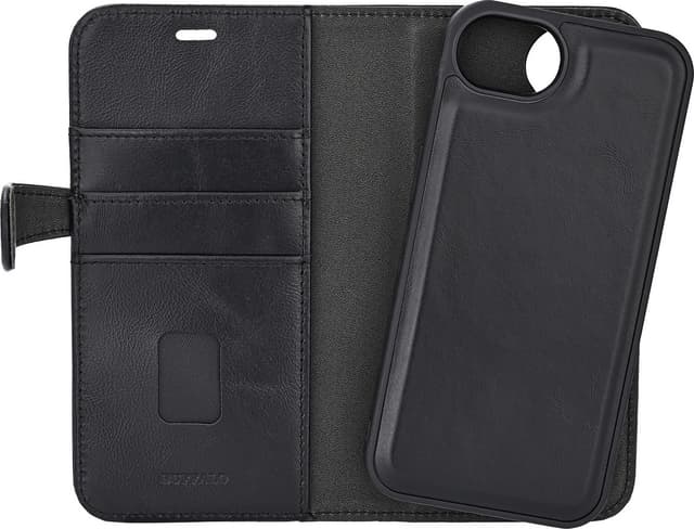 Buffalo iPhone 16E 2i1 pungetui (sort)