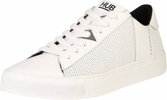 Hub Hook-m Lage sneakers Leren Sneaker Heren Wit