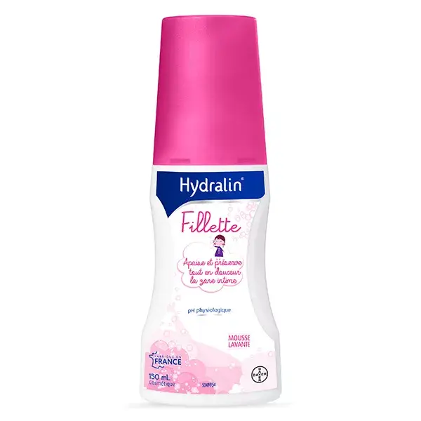 Espuma de limpeza Hydralin Fillette para cuidados íntimos 150ml
