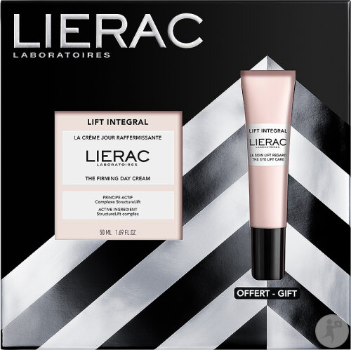 Lierac Lift Integral Coffret Noël Crème Jour Raffermissante 50ml + Soin Lift Regard 15ml