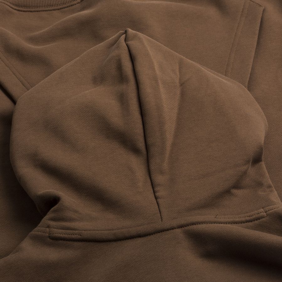 New Balance Sweat à Capuche Athletics French Terry - Marron Femme