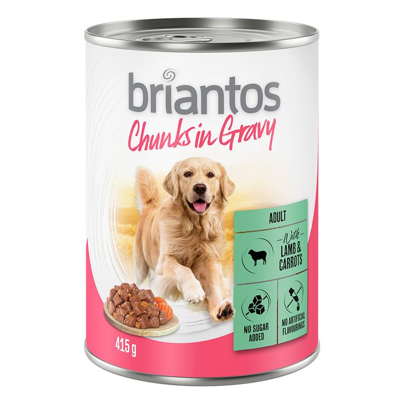 Briantos Bouchées en sauce 6 x 415 g pour chien ✓ pas cher