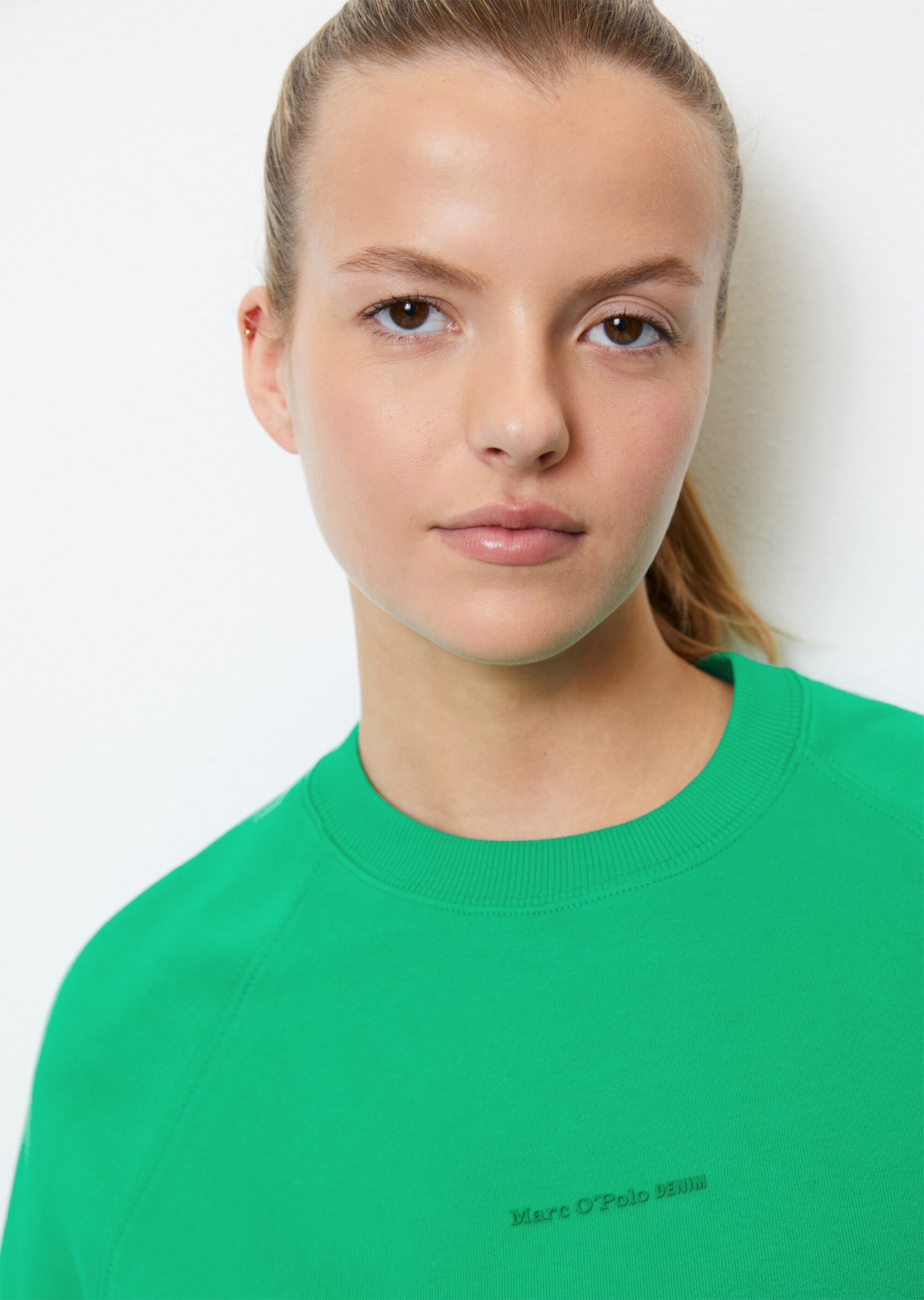 Logo-Sweatshirt relaxed mit soft gerauter Innenseite