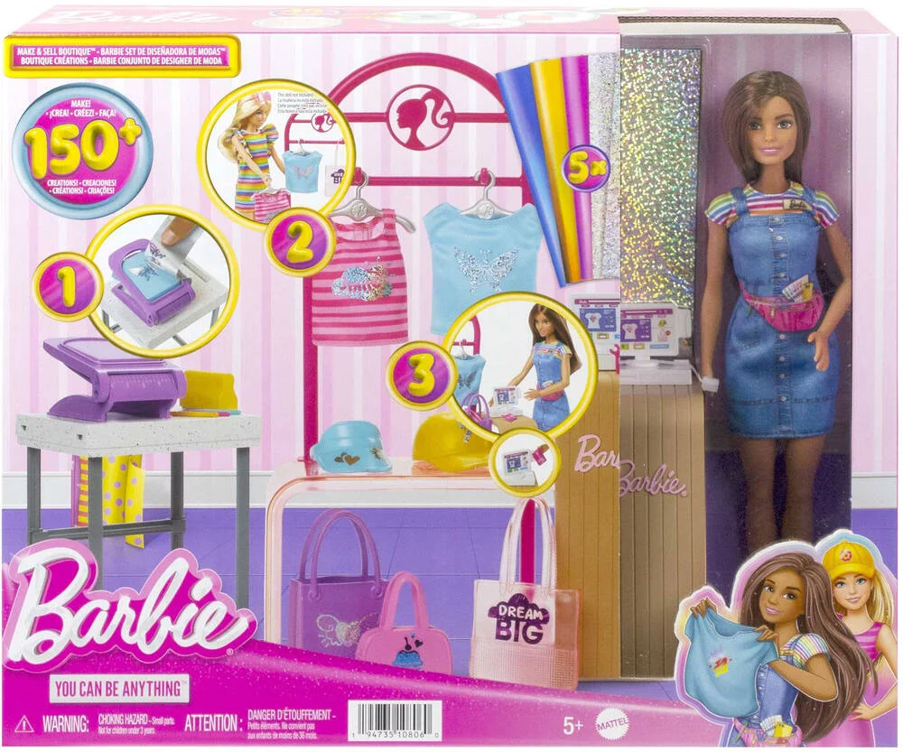 BARBIE - POUPEE ET BOUTIQUE CREATION